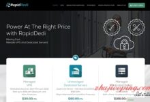 rapiddedi - 超便宜服务器,西雅图机房,跳楼贱卖价$35起-国外主机测评