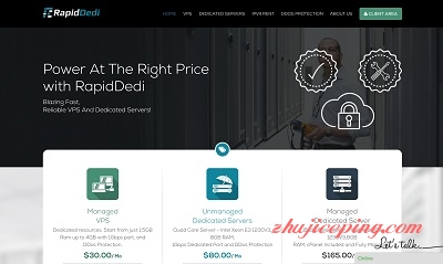 rapiddedi rapiddedi - 超便宜服务器,西雅图机房,跳楼贱卖价$35起