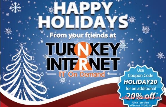 turnkeyinternet #圣诞# turnkeyinternet -$11.99/KVM/4G内存/4核/40gSSD/可Windows/1Gbps不限流量