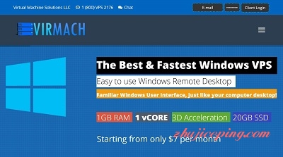 Virmach – 最便宜的Windows VPS，11个机房，500Gbps高防保护
