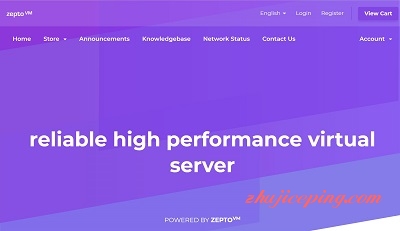 zeptovm zeptovm -俄罗斯远东地区VPS/大带宽/月付5美元起