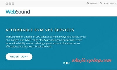 websound – 6折，洛杉矶KVM VPS，$2.5给512M内存+2T流量