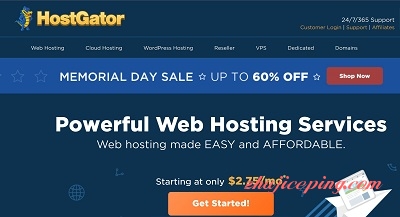 hostgator -全场低至2.5折/虚拟主机/VPS/独立服务器-国外主机测评