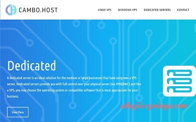 cambohost：大流量柬埔寨VPS，低至$10/月付，支持Windows-国外主机测评