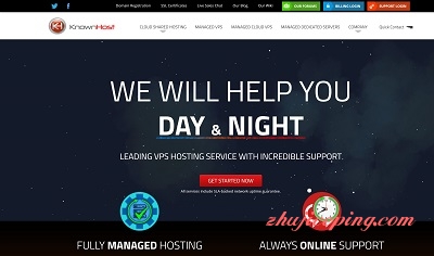 #站长推荐# knownhost：全管理VPS，7折优惠码，最省心的建站VPS-国外主机测评
