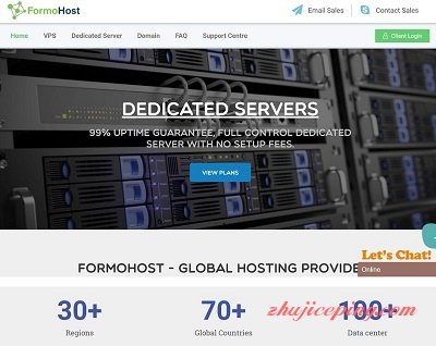 formohost：柬埔寨服务器，三网直连，电信cn2/联通移动骨干网-国外主机测评