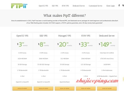 ftpit：精致型商家，$1.49/月，KVM/256M内存/1核/10g硬盘/512G流量