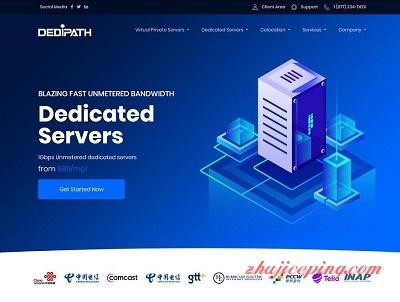 dedipath：1Gbps带宽不限流量VPS，5折优惠，低至$10/年，512M内存/1核10gSSD-国外主机测评