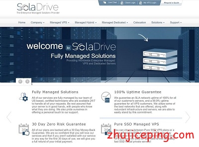 soladrive：管理型VPS，7.5折优惠，$26/月起，有Windows-国外主机测评