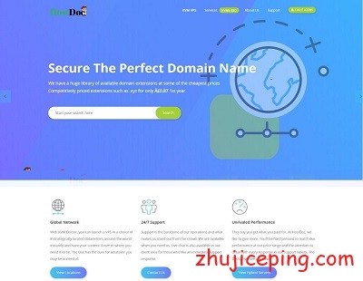 hostdoc：1Tbps高防VPS，不限制流量，起步价£20/年，新加坡/法国等8个机房