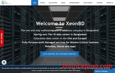 xeonbd介绍：孟加拉主机，孟加拉VPS，孟加拉独立服务器，支持PayPal-国外主机测评