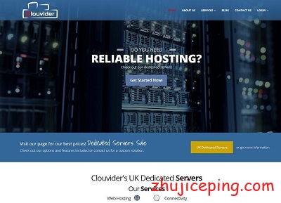 clouvider：英国服务器，最高20Gbps带宽，不限流量，100%SLA，可“支付宝”-国外主机测评
