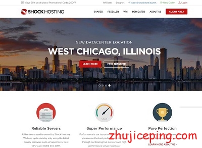 shockhosting.net_ shockhosting：适合对VPS硬盘需求较大的用户，$4.99，KVM/1g内存/150g硬盘/1T流量