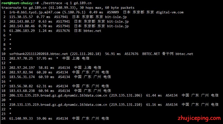 jp1 digital-vm：使用9个月后再次测评日本机房10Gbps带宽的不限流量VPS，路由没变，效果依旧好
