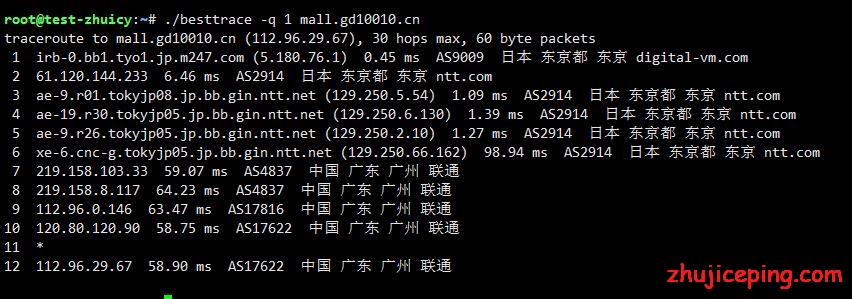 jp2 digital-vm：使用9个月后再次测评日本机房10Gbps带宽的不限流量VPS，路由没变，效果依旧好