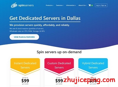 #行业消息# spinservers，两周内将推出美国西海岸sanjose机房的低价高配服务器！