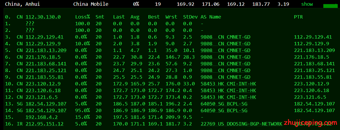 桔子VPS：cn2 gia vps，29元/月，512M内存/20g硬盘/500g流量，可看“奈飞”