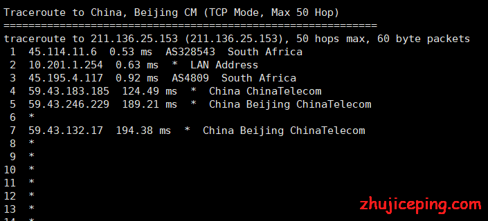 imidc：“双向”南非 cn2 vps简单测评，觉得不够用还可以上独立服务器