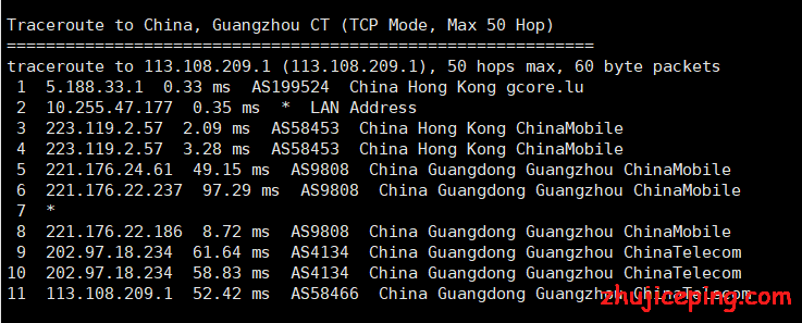gcorelabs：香港VPS简单测评，三网走移动链路回大陆，值得试试！$4.99/月起，PayPal/支付宝