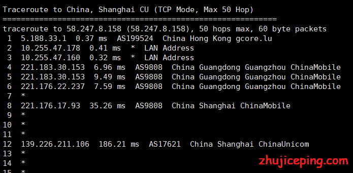 gcorelabs：香港VPS简单测评，三网走移动链路回大陆，值得试试！$4.99/月起，PayPal/支付宝