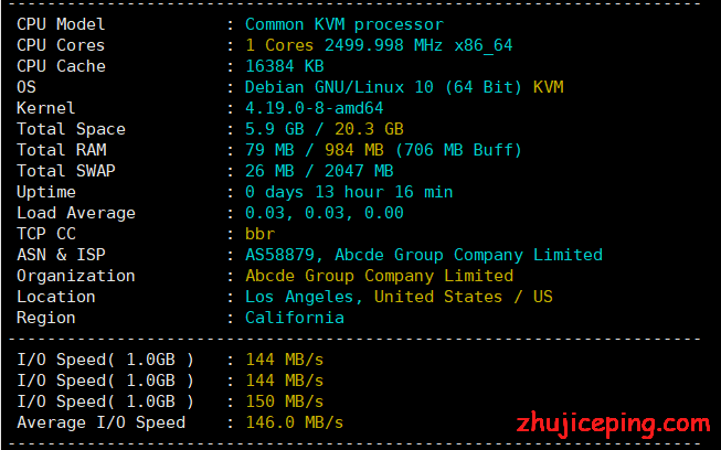 yc1 vpsyc：重新测评VPS效果，cn2 gia网络已提高至300Mbps，资源充足