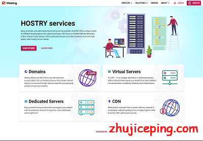 hostry：$5/月，不限流量VPS，KVM虚拟，自定义ISO，新加坡/美国等11个数据中心