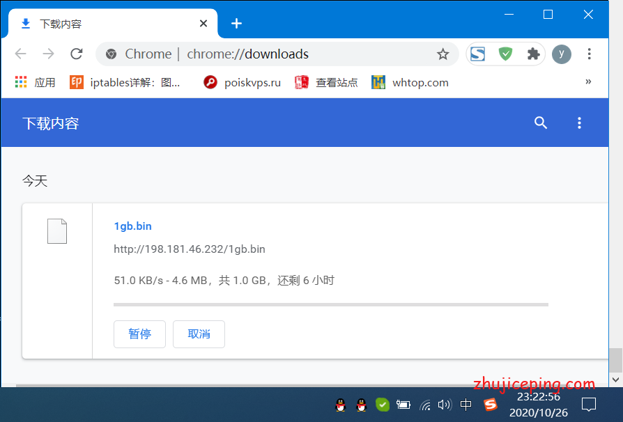 【2020.10】搬瓦工VPS之DC8机房简单测评,常规线路已经玩完!