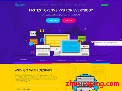 desivps：美国VPS（洛杉矶）/荷兰VPS，$30/年起，KVM虚拟/2g内存/1核/20gSSD/2.5T流量/1Gbps带宽-国外主机测评