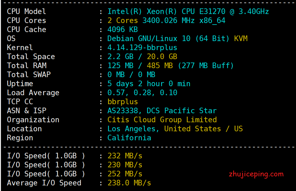ex1 eaxcloud：洛杉矶cn2 gia VPS，7折特惠，低至6.3元/月，512M内存/1核/20gSSD/200g流量