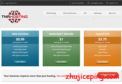 tnahosting：$15/年，芝加哥VPS，KVM/1G内存/2核/15gSSD/5T流量-国外主机测评