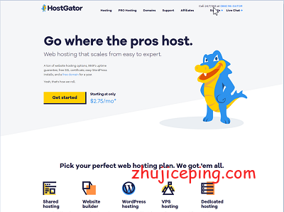 #黑5# hostgator：低至2.5折，稳定、强悍的cpanel主机，OpenStack云服务器等-国外主机测评