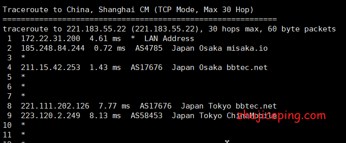 搬瓦工日本VPS简单测评，看看你这日本软银线路是否适合你？！
