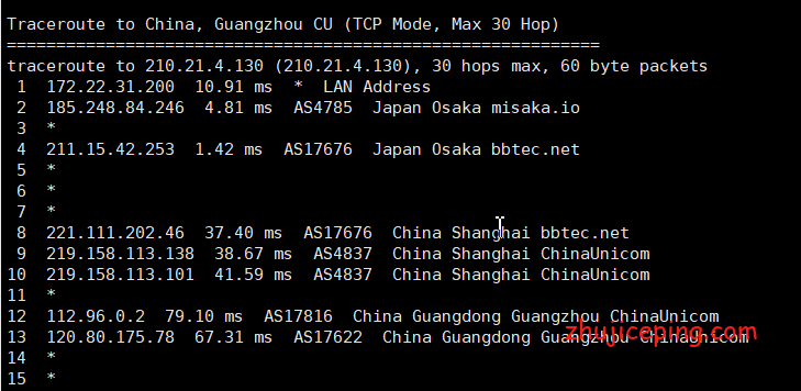 jp14-2 搬瓦工日本VPS简单测评，看看你这日本软银线路是否适合你？！