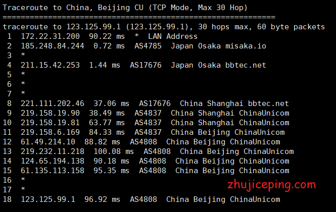 jp8-1 搬瓦工日本VPS简单测评，看看你这日本软银线路是否适合你？！