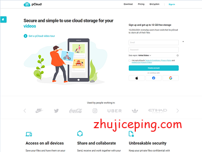 #黑5# pcloud：终身云存储，$120-500G，$245-2T-国外主机测评