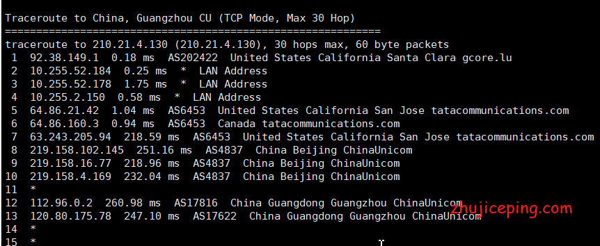 sc11 gcorelabs：美国西海岸圣克拉拉机房200M带宽不限流量VPS简单测评