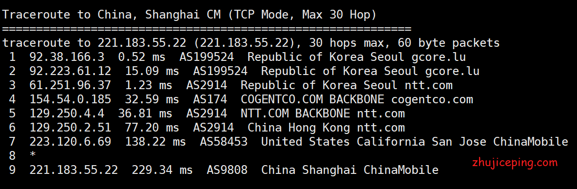 kr10 gcorelabs：简单测评€4.99/月的韩国VPS，适合联通，电信凑合，移动滚蛋