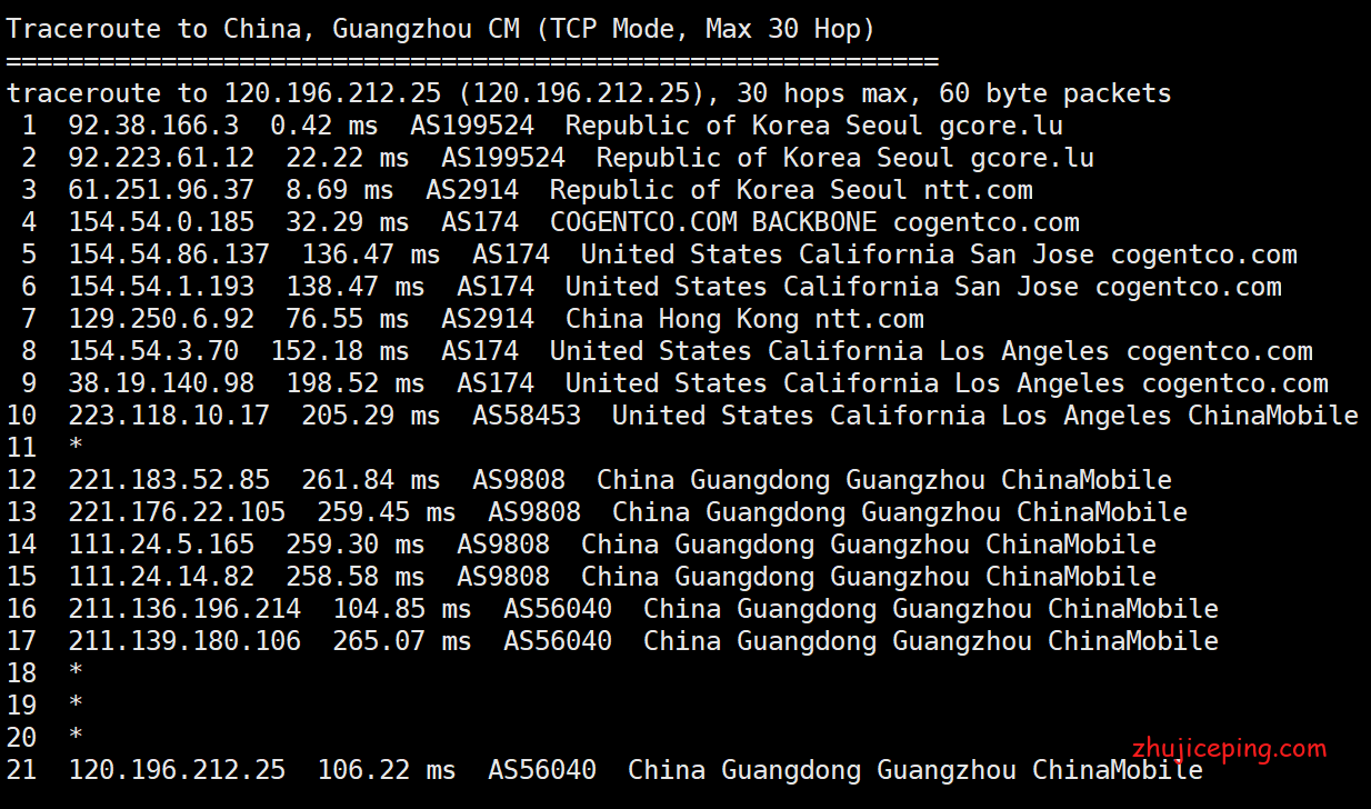 kr13 gcorelabs：简单测评€4.99/月的韩国VPS，适合联通，电信凑合，移动滚蛋