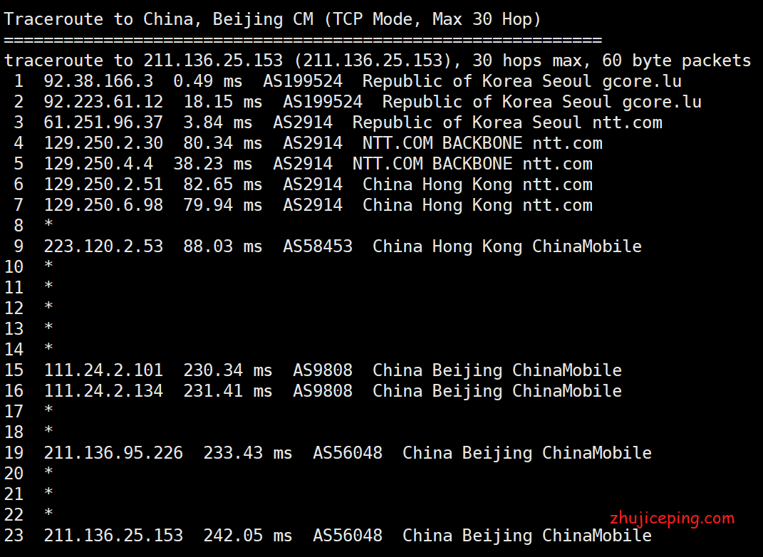 kr7 gcorelabs：简单测评€4.99/月的韩国VPS，适合联通，电信凑合，移动滚蛋
