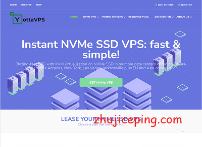 yottavps：$4.95/月，支持Windows，2G内存/2核/20gNVMe/5T流量，洛杉矶等6个机房，免费DDoS防御-国外主机测评
