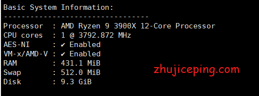 blv3 buyvm拉斯维加斯机房高性能AMD系列VPS简单测评