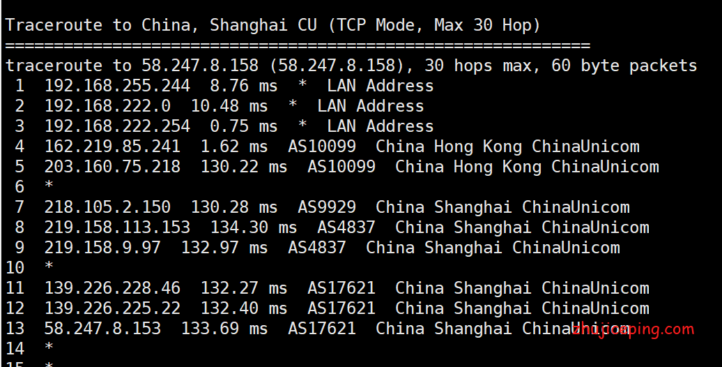 简单测评hostyun三网强制联通AS10099转AS9929的高端VPS，优秀！