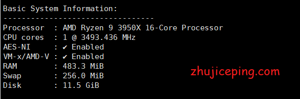 简单测评spartanhost西雅图10Gbps带宽的高端VPS（AMD Ryzen9 3950X+DDR4+NVMe）-国外主机测评