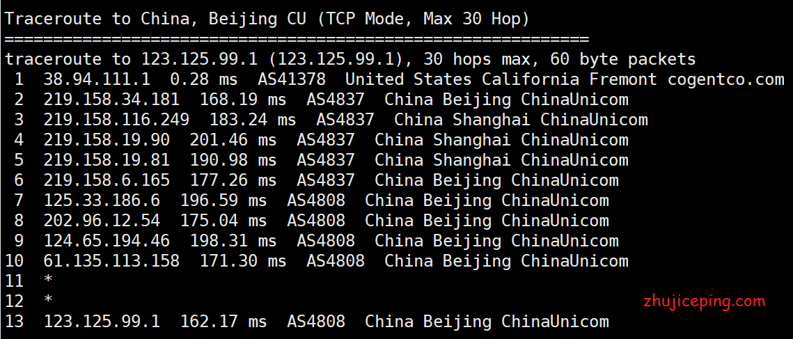 idc5 白丝云：简单测评“美国圣何塞-精品大陆优化BGP ”线路的VPS
