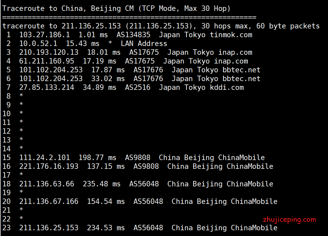 tky3 aoyoyun（傲游主机）：分享下日本vps(东京直连线路)的简单测评数据