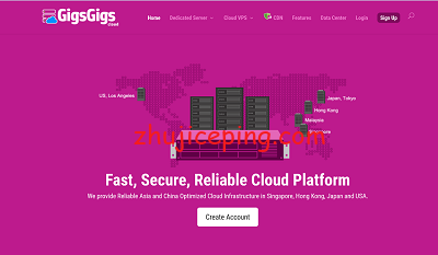 gigsgigscloud：$12/月，美国VPS，电信和移动走cn2 gia+联通走as9929，1Gbps带宽，免费快照-国外主机测评