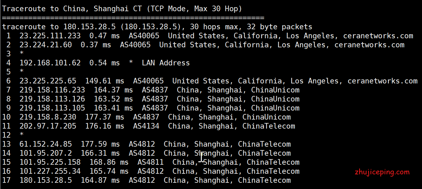 h7 简单测评hostyun洛杉矶三网强制联通AS4837线路的VPS