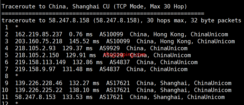 ggc4 简单测评gigsgigscloud洛杉矶电信cn2 gia+联通as9929+移动cn2 gia线路的VPS