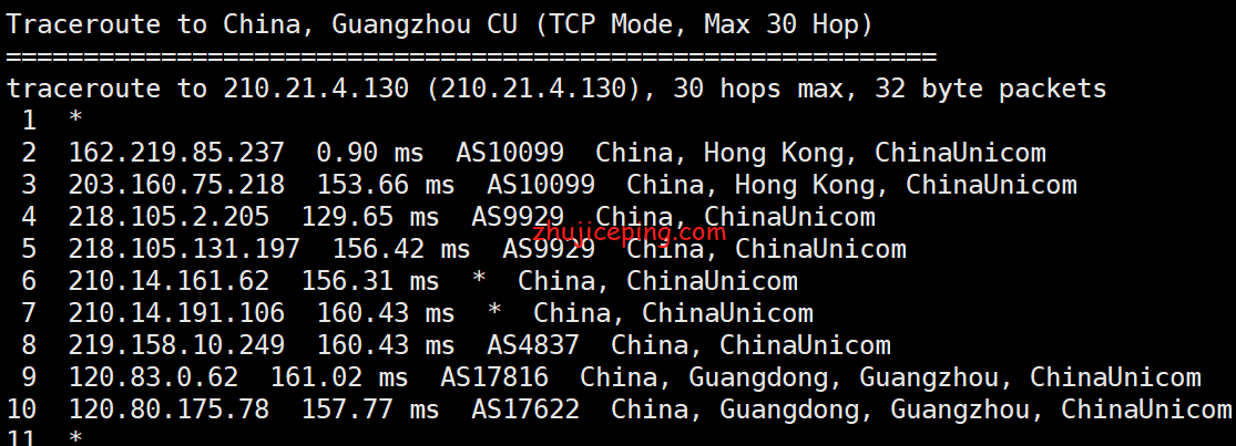 ggc7 简单测评gigsgigscloud洛杉矶电信cn2 gia+联通as9929+移动cn2 gia线路的VPS