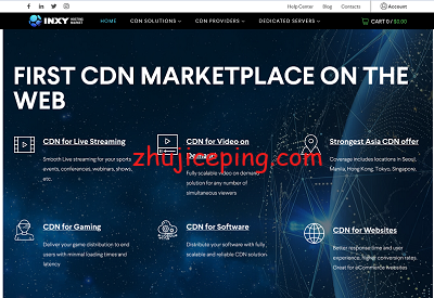 INXY公告:inxy.com更换为inxy.hosting,网站改版,大幅降价VPS、CDN、独立服务器-国外主机测评